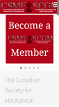Mobile Screenshot of csme-scgm.ca
